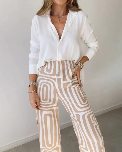 PENELOPE | BLOUSE EN PANTALON SET