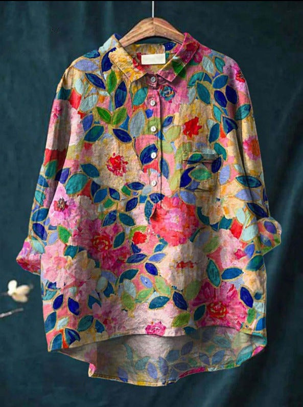 LILY | ARTISTIEKE BLOEMENBLOUSE