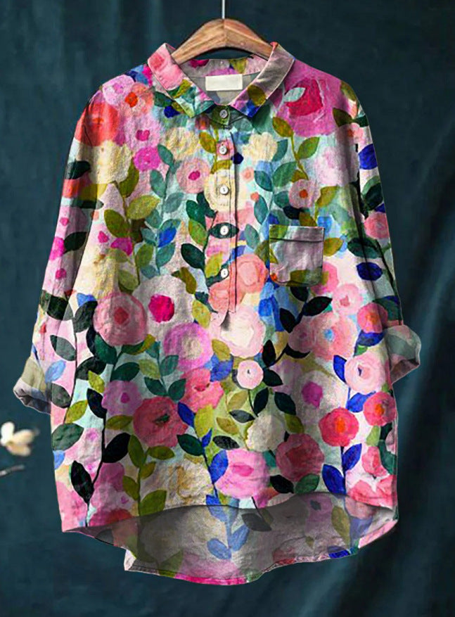 LILY | ARTISTIEKE BLOEMENBLOUSE